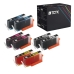 TCTK Druckerpatronen 364XL 364XL 364XL 364XL 8er Set 2x Cyan 2x Magenta 2x Gelb 2x Photo Black kompatibel mit HP DeskJet 3070A 3520 3522 3524, für OfficeJet 4620, für PhotoSmart 5510, ersetzt CB323EE
