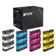 TCTK Druckerpatronen 711 711 711 711 12er Set CMYK (je 3x) kompatibel mit HP DesignJet T 120, für DesignJet T 120 24 Inch, für DesignJet T 125 130 520, für DesignJet T 520 24 Inch, ersetzt CZ133A