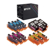 TCTK Druckerpatronen 920XL 920XL 920XL 920XL 16er Set CMYK (je 4x) kompatibel mit HP OfficeJet 6000, für OfficeJet 6000 Wireless, für OfficeJet 6500, für OfficeJet 6500 A, ersetzt CD971AA