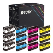 TCTK Druckerpatronen 950XL 951XL 951XL 951XL 12er Set CMYK (je 3x) kompatibel mit HP Officejet Pro 251dw 276dw 8100 8600 8610 8615 8616 8620 8625 8630 8640 8650 8660, ersetzt CN045AE