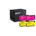 TCTK Druckerpatronen 953XL 953XL 953XL 6er Set CMY (je 2x) kompatibel mit HP OfficeJet Pro 7700 7720 7730 7740, für OfficeJet Pro 7740 WF, für OfficeJet Pro 8200 8210 8216 8218 8710, ersetzt F6U16AE