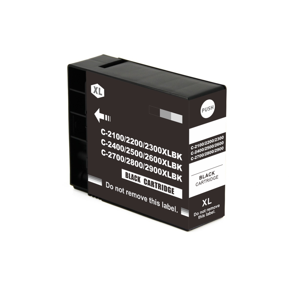 Compatible with Canon PGI-2100 / 72ml Ink Black (Ink cartridges - Dye)