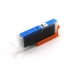 Compatible with Canon CLI-581XXLC / 12.5ml Ink Cyan (Ink cartridges - Dye)