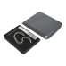 Grauer Deckel und schwarzer Pack CS-A636XL mit CS-Logo und Kontakten