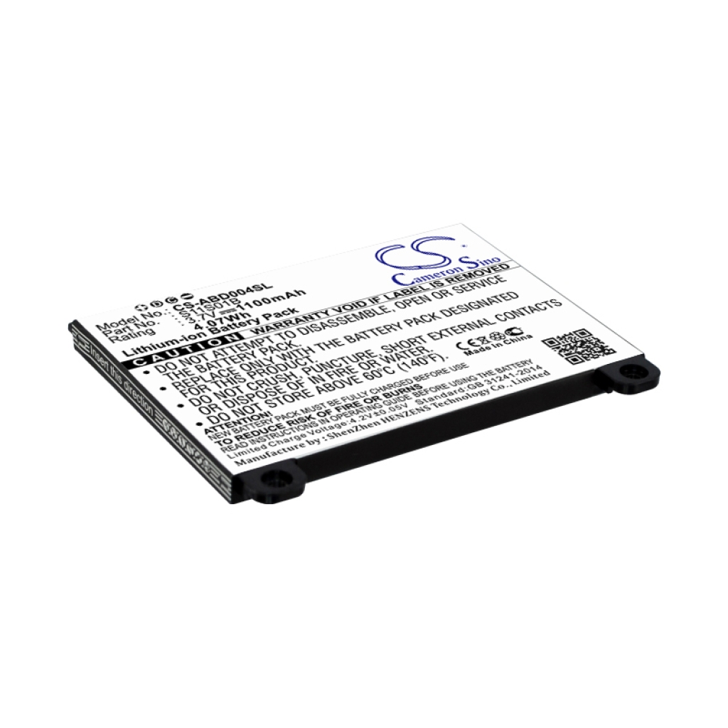 Ebook, eReader Batterie Amazon D00701 WiFi