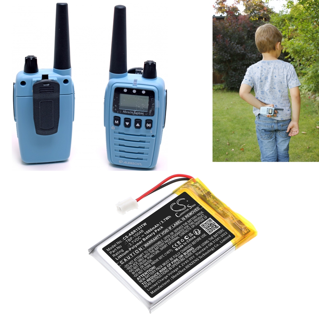 Batterie radio bidirectionnelle Albrecht Tectalk Float