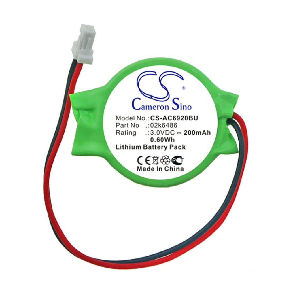 Remplacement de batterie compatible pour Panasonic 02K6486