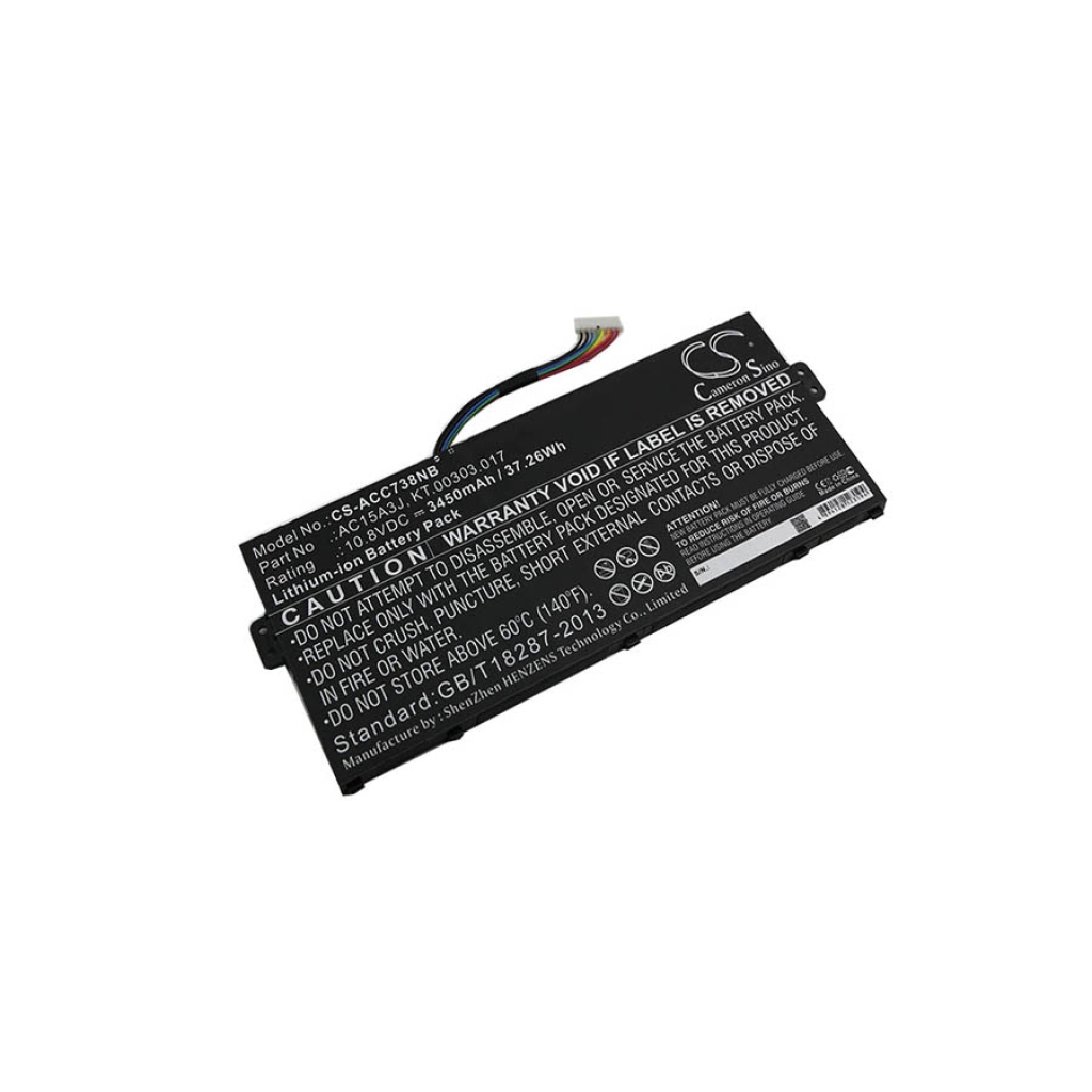 Battery Replaces AC15A3J(3ICP5/57/80)