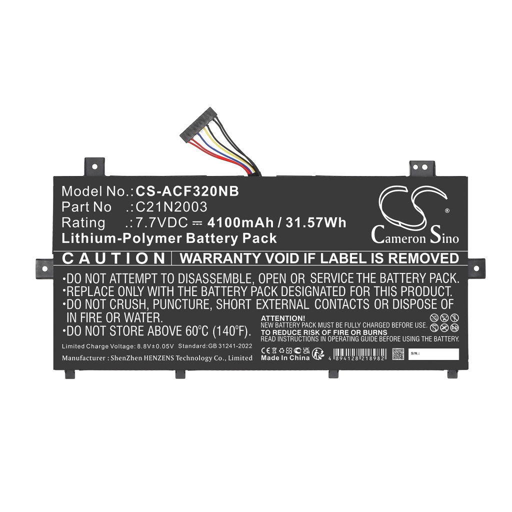 Batterie pour ordinateur portable Asus CS-ACF320NB