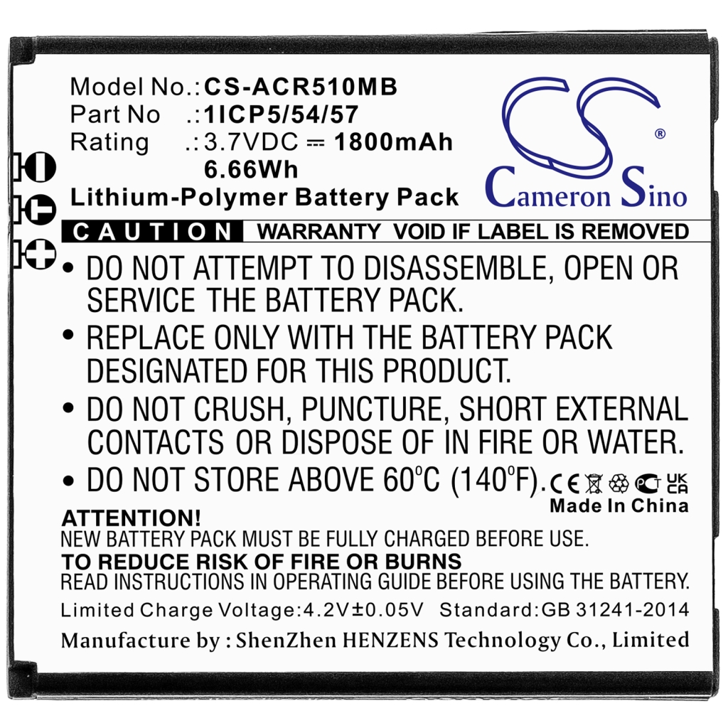 Batterie BabyPhone Angelcare CS-ACR510MB
