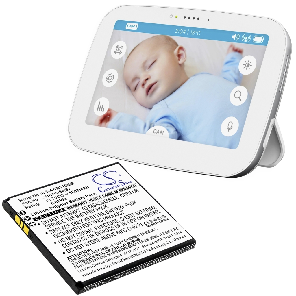 Batterie BabyPhone Angelcare CS-ACR510MB