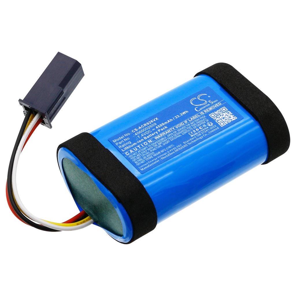 Remplacement de batterie compatible pour Electrolux 4060002609