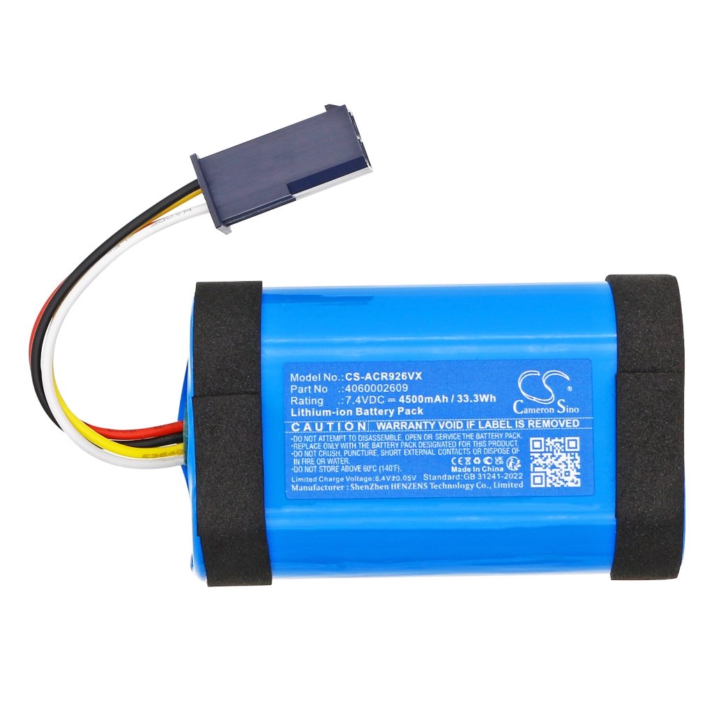 Remplacement de batterie compatible pour Electrolux 4060002609