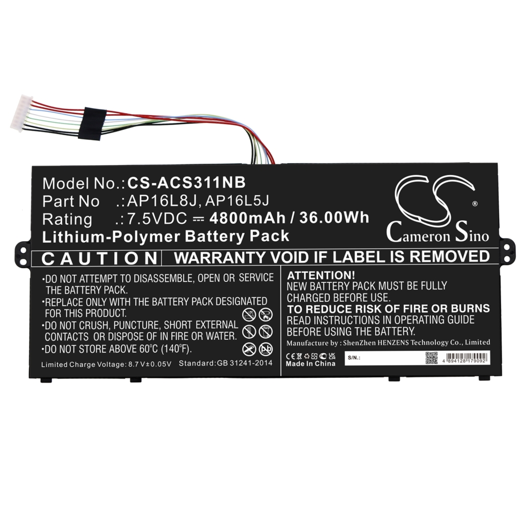 Notebook battery Acer SF514-52T-83G0