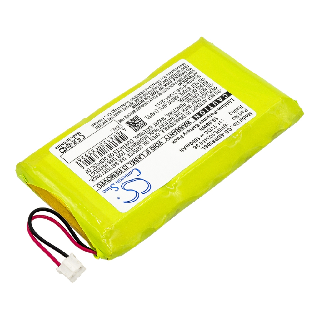 Remplacement de batterie compatible pour Albrecht BPIPL103450 3S