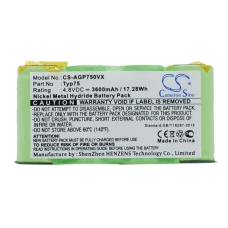 Remplacement de batterie compatible pour AEG TYP75