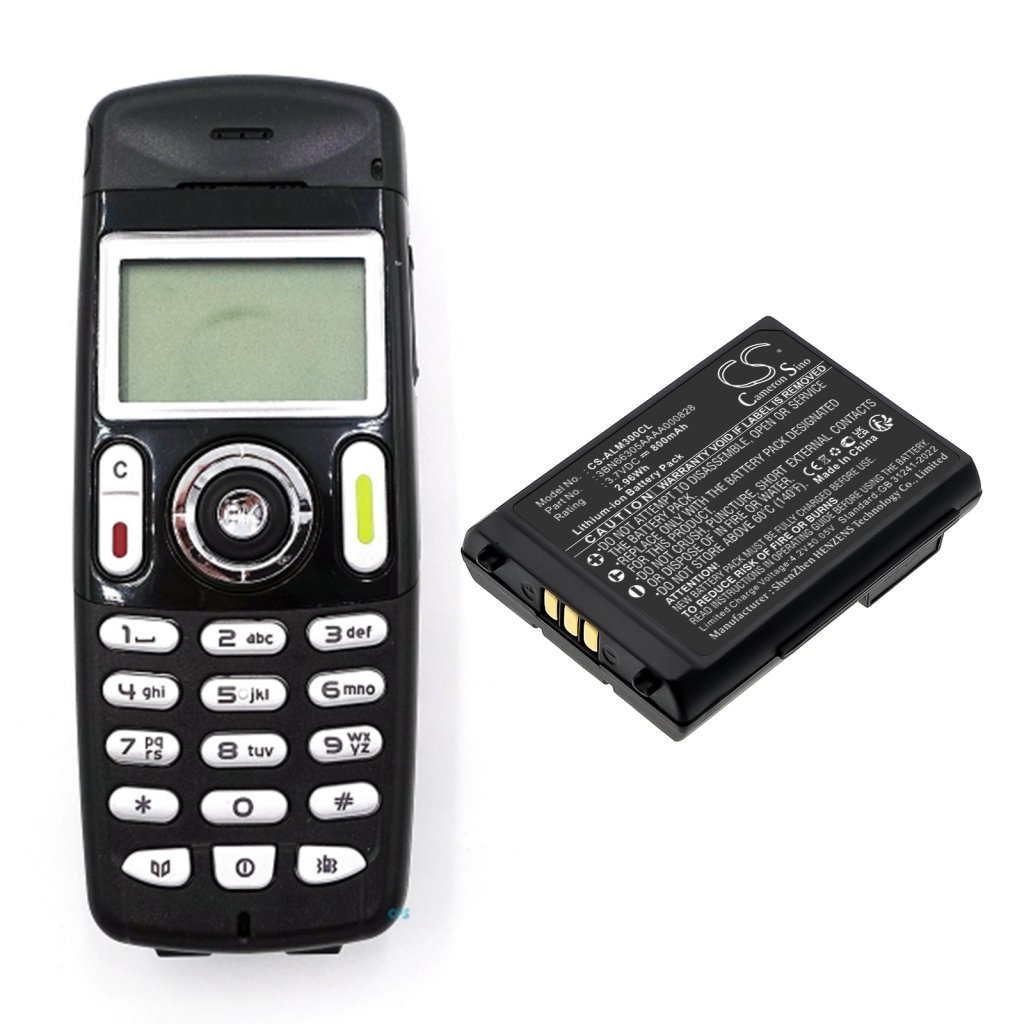 Octophon Batterie de téléphone sans fil CS-ALM300CL