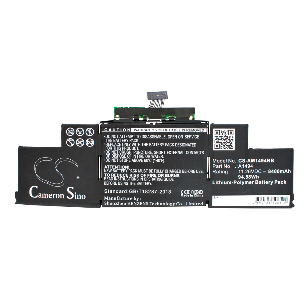 Batterie pour ordinateur portable Apple CS-AM1494NB