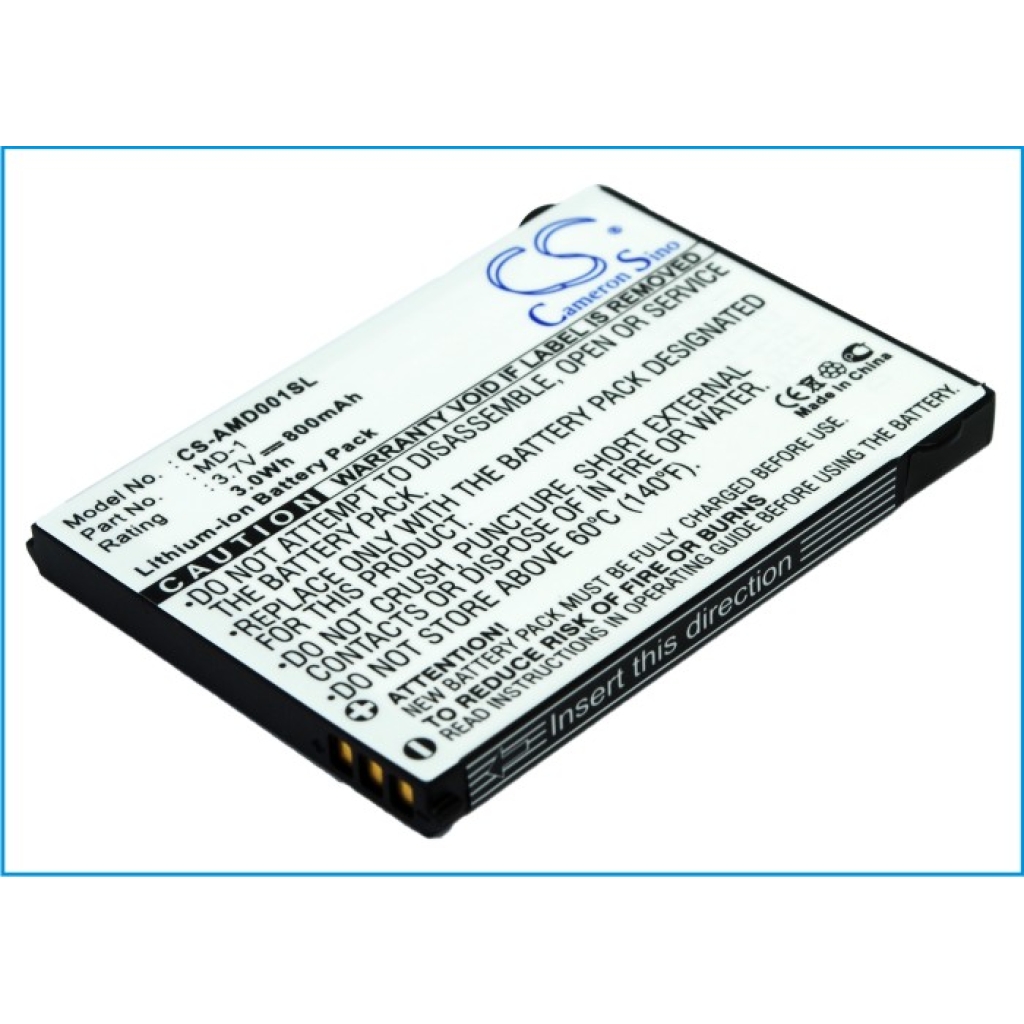 Batteries Remplace MD-1