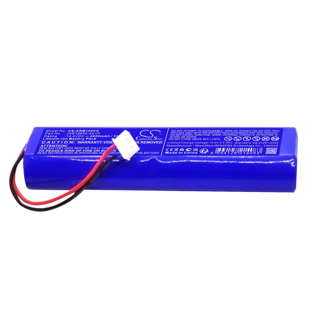 Batteries Remplace INR18650-4S1P