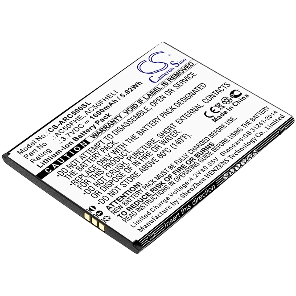 Batteries Remplace AC50FHELI