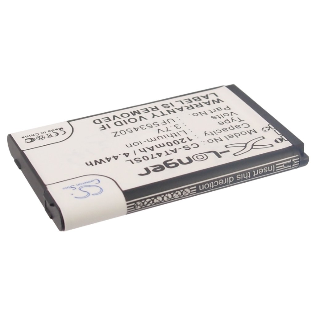 Remplacement de batterie compatible pour AIRIS UF553450Z