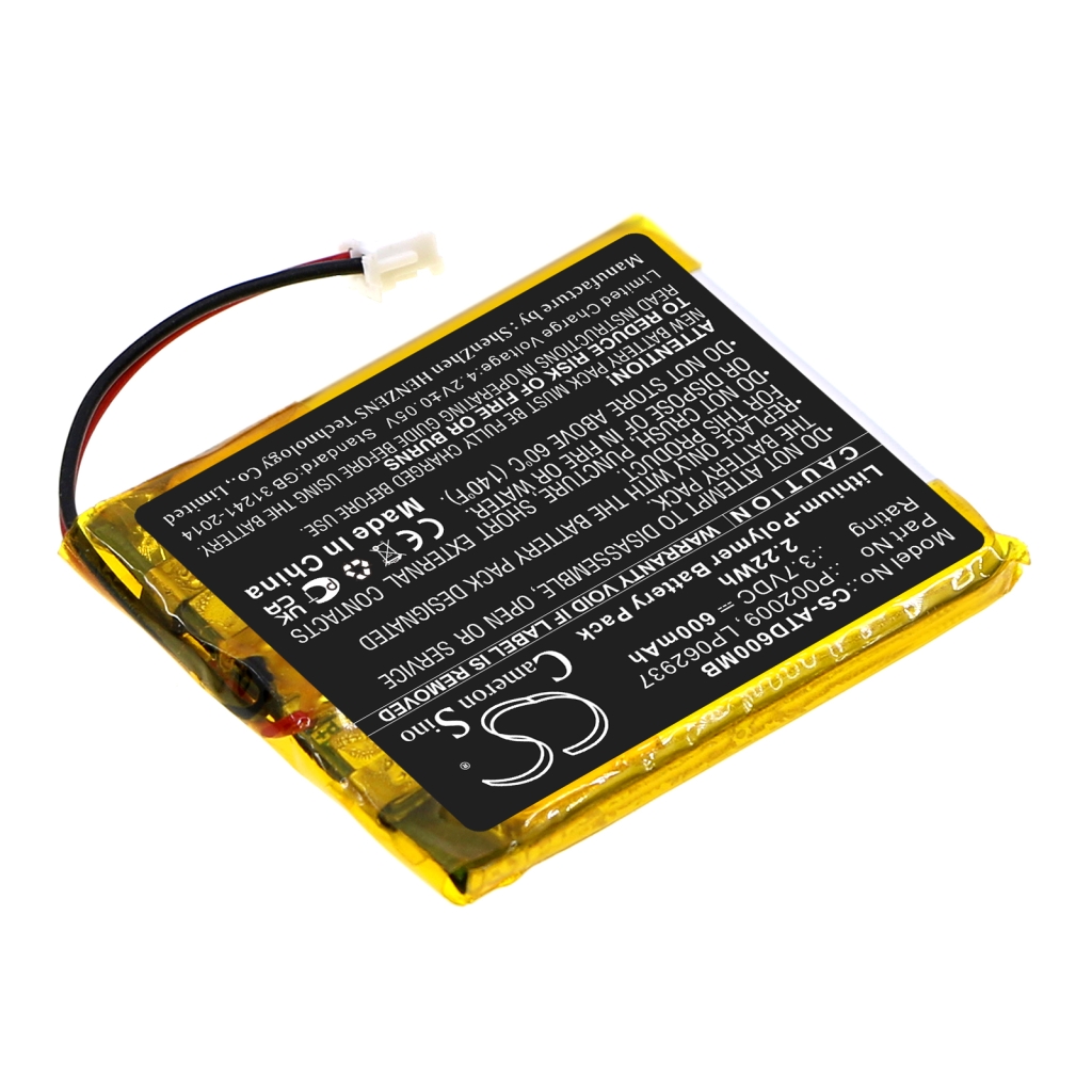 Batterie BabyPhone Alecto CS-ATD600MB