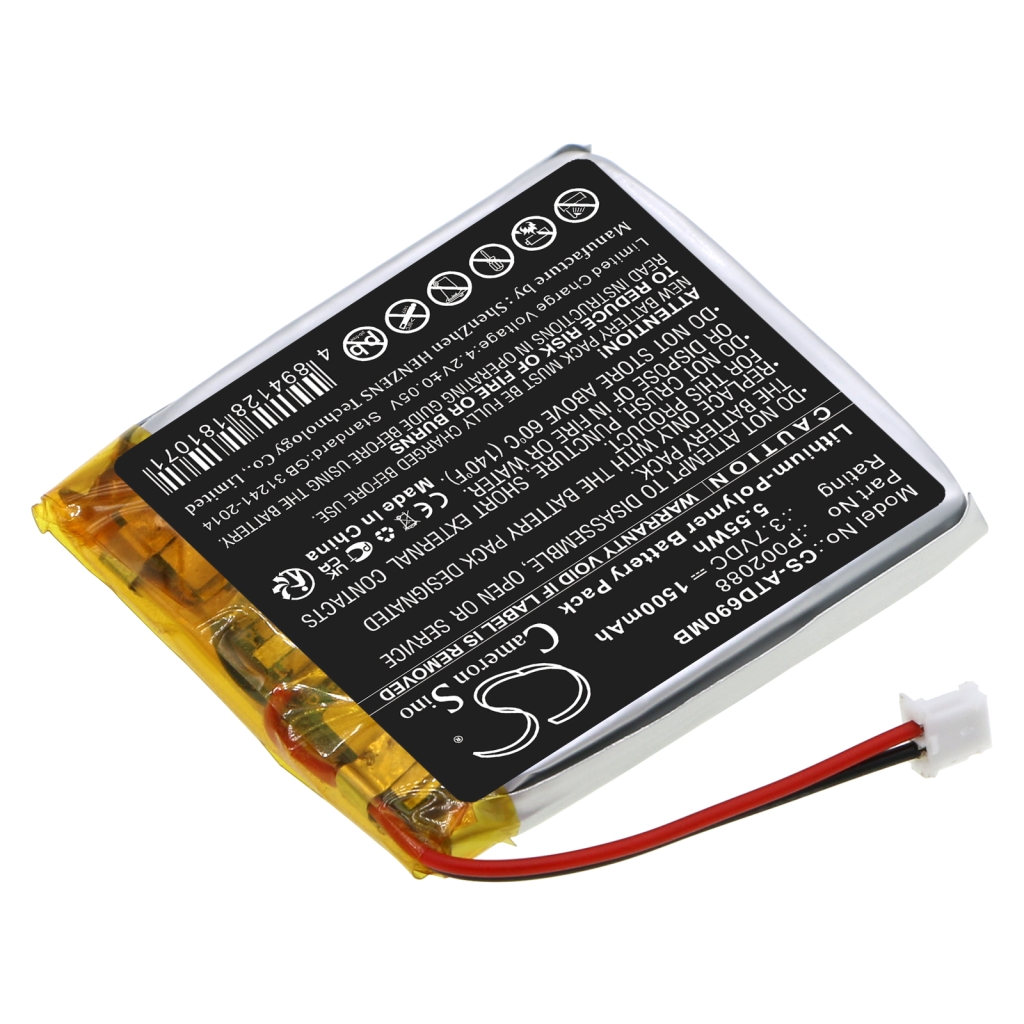 Batterie BabyPhone Alecto CS-ATD690MB