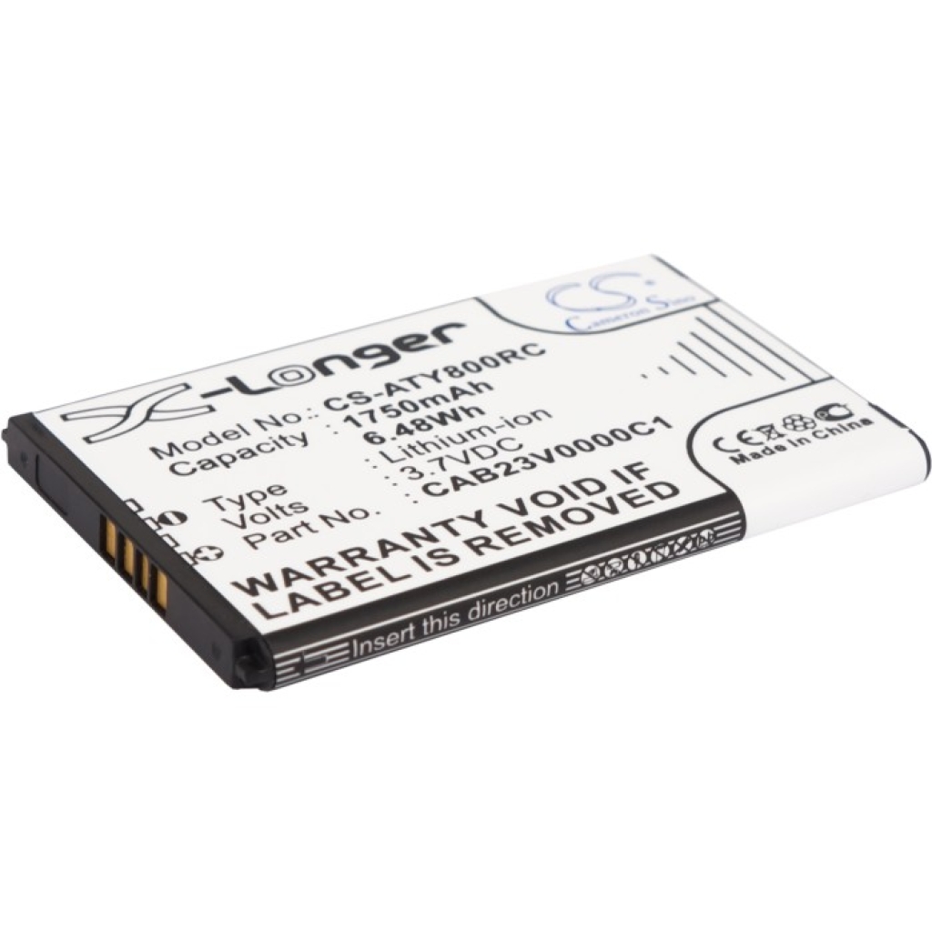 Remplacement de batterie compatible pour Alcatel CAB23V0000C1