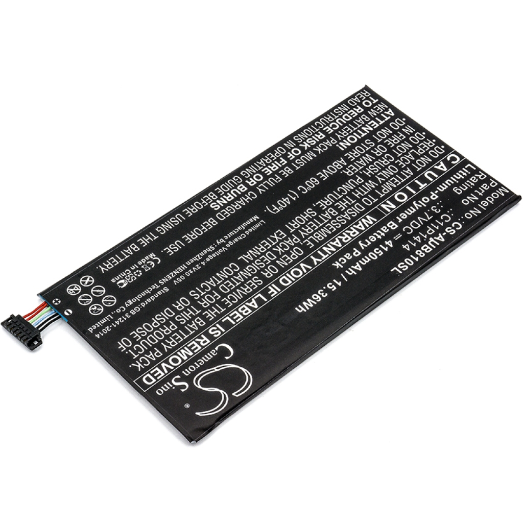 Remplacement de batterie compatible pour Asus C11P1414