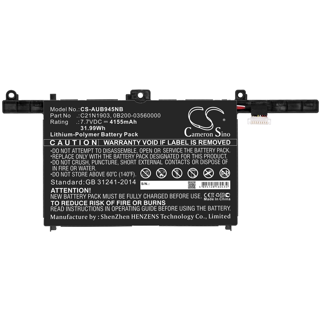 Batteries Remplace C21N1903
