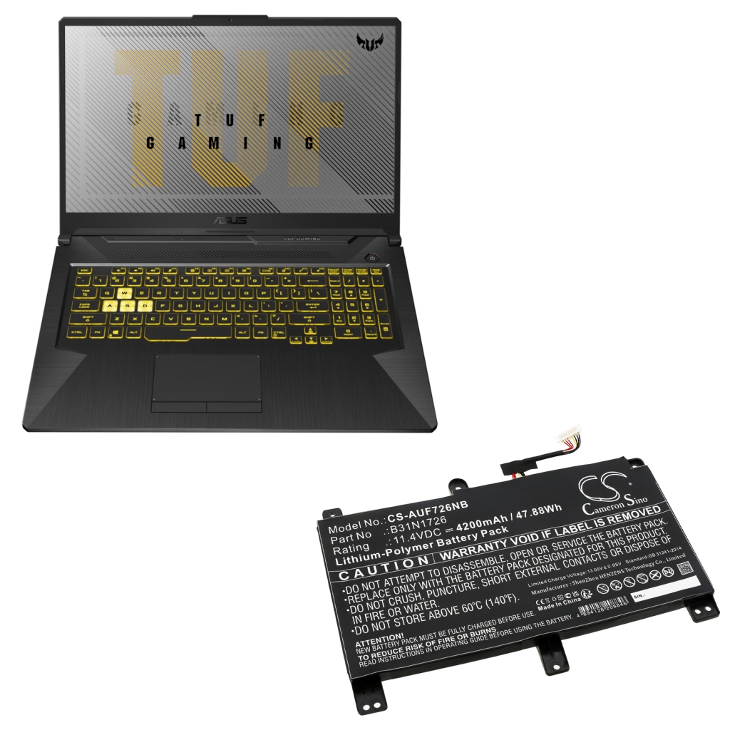 Batterie pour ordinateur portable Asus FX504GD-NH51