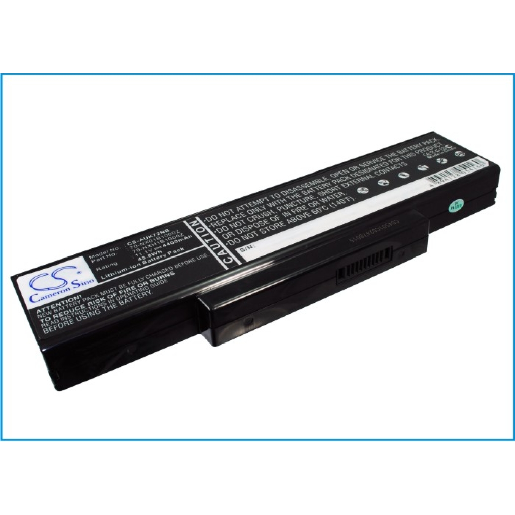 Notebook battery Asus K72JB