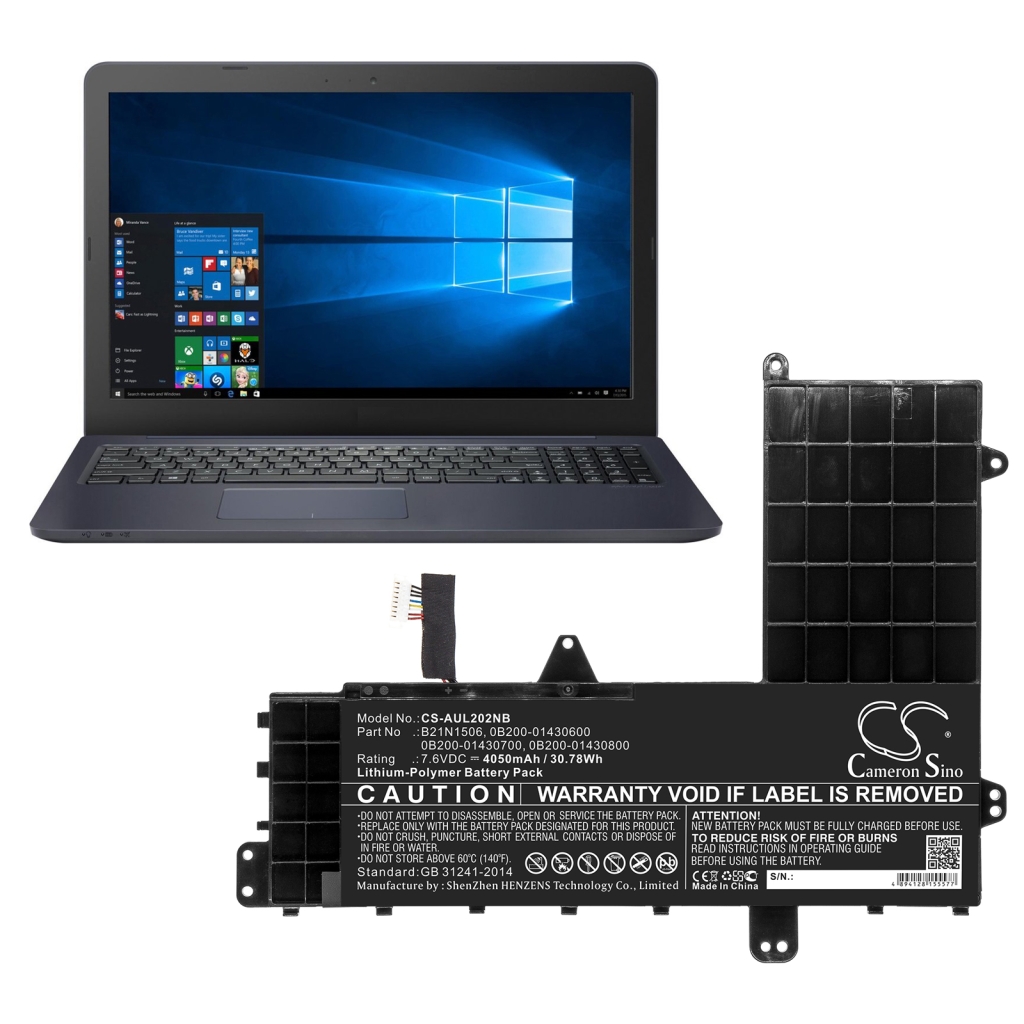 Notebook battery Asus VivoBook E502NA-GO010T