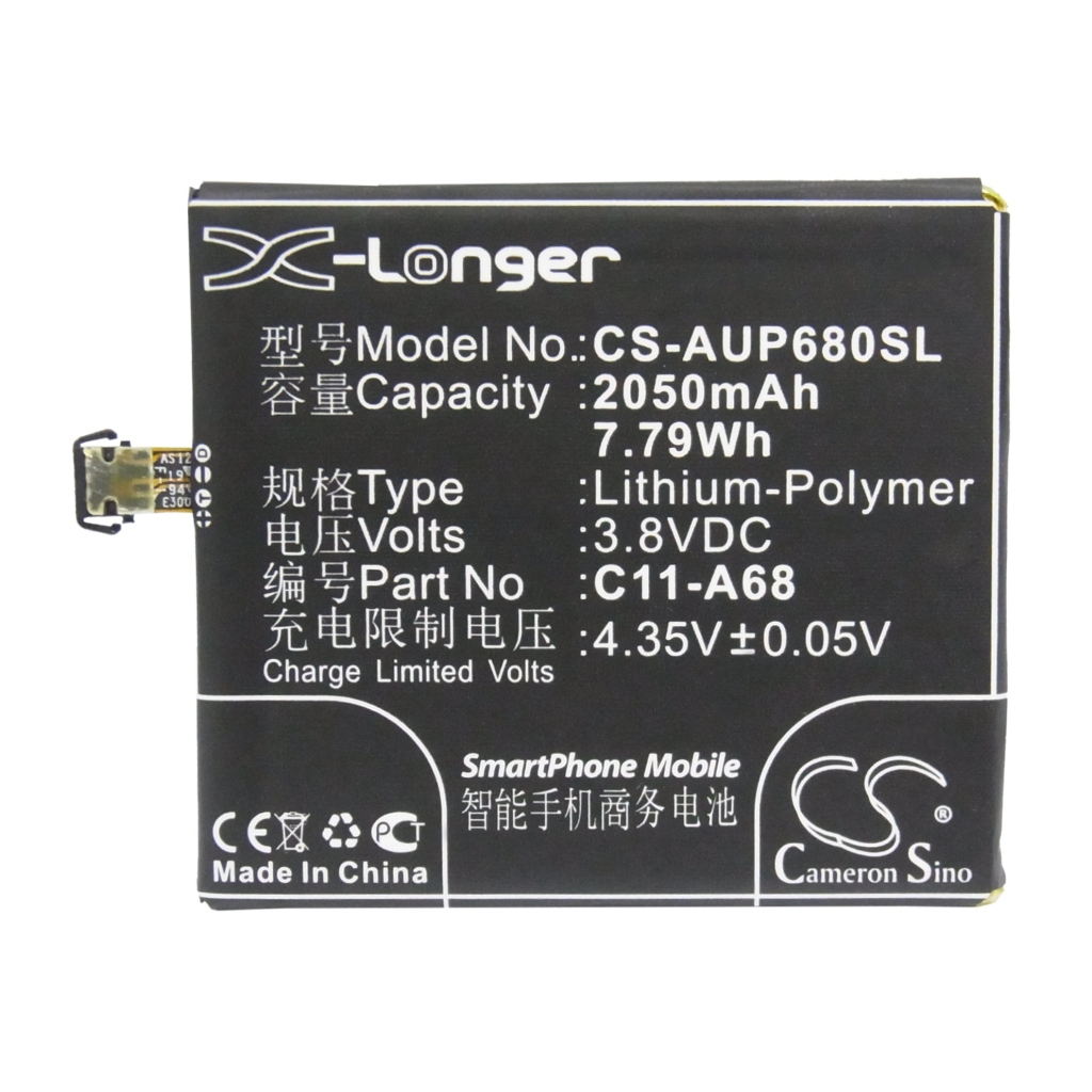 Batterie de téléphone portable Asus CS-AUP680SL
