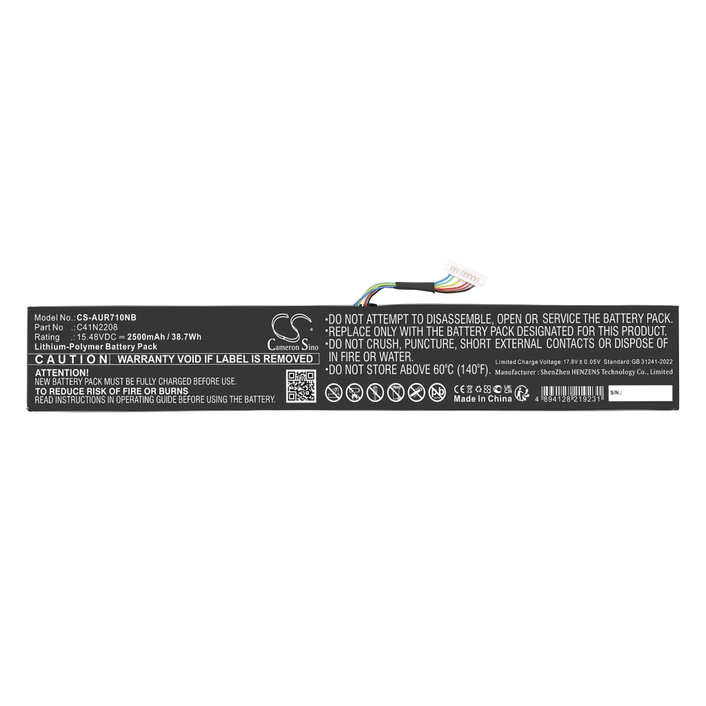 Batteries Remplace C41N2208