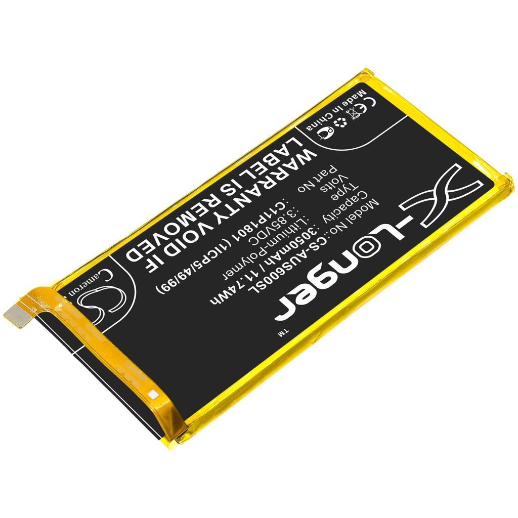 Batterie de téléphone portable Asus CS-AUS600SL