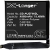 Batterie de téléphone portable Asus CS-AUS700SL