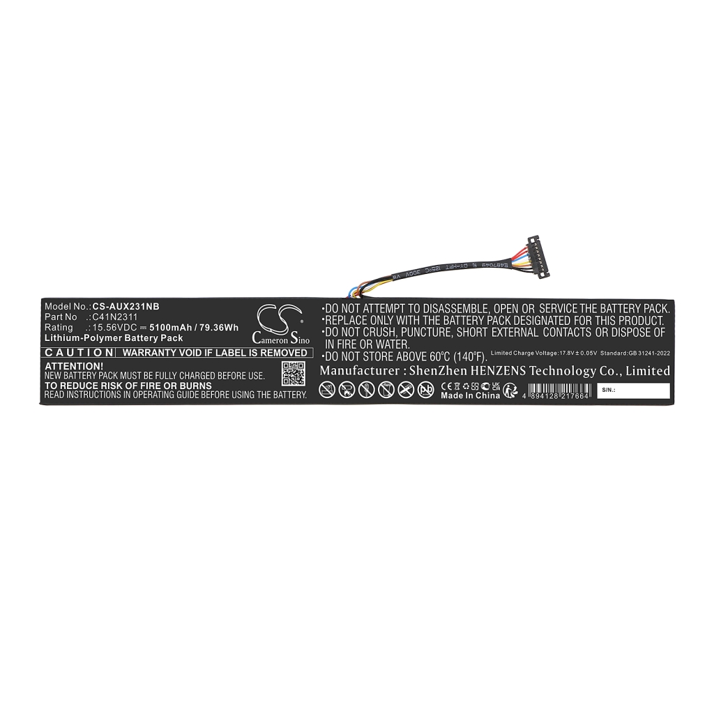 Laptop Akkus Asus CS-AUX231NB