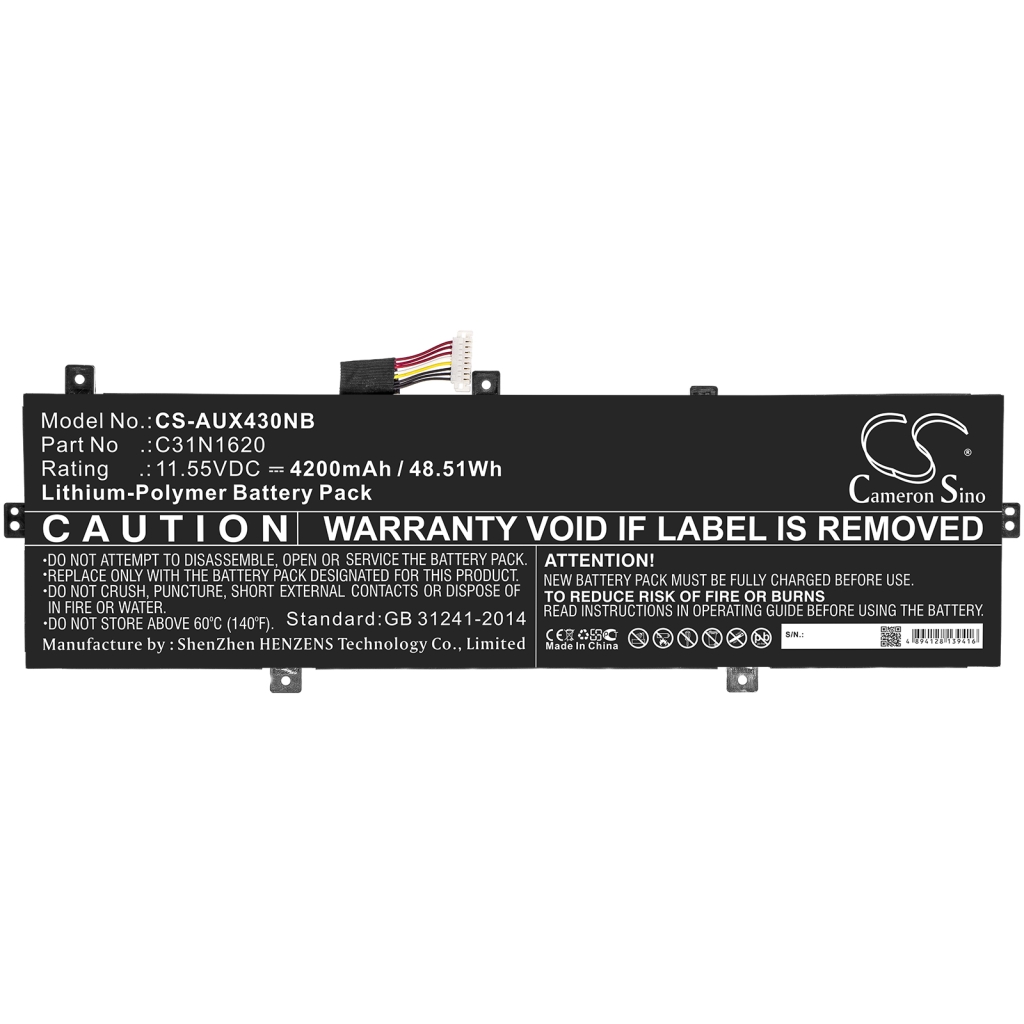Notebook battery Asus ZenBook UX430UA-BB51-CB