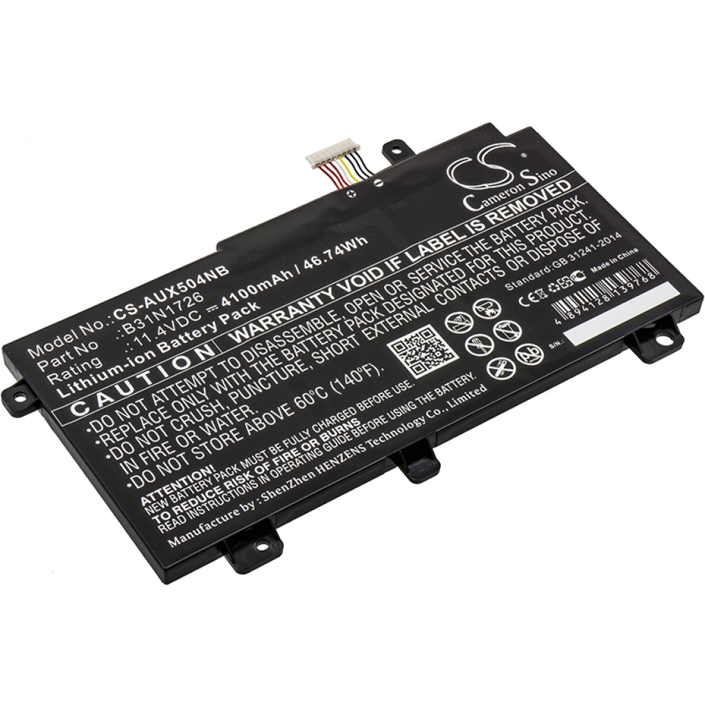 Notebook battery Asus FX504GE-EN088T