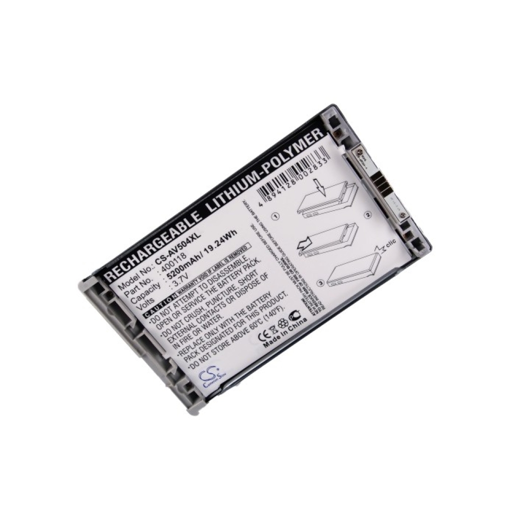 Akku kompatibel mit Archos CS-AV504XL