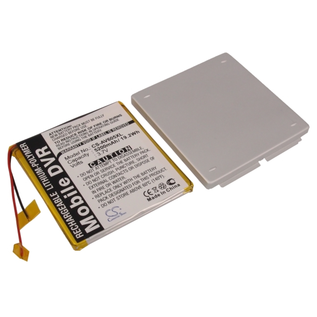 MP3, MP4, MP4, PMP Batterie Archos CS-AV605XL