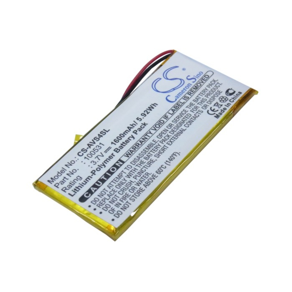 MP3, MP4, MP4, PMP Batterie Archos CS-AVS4SL