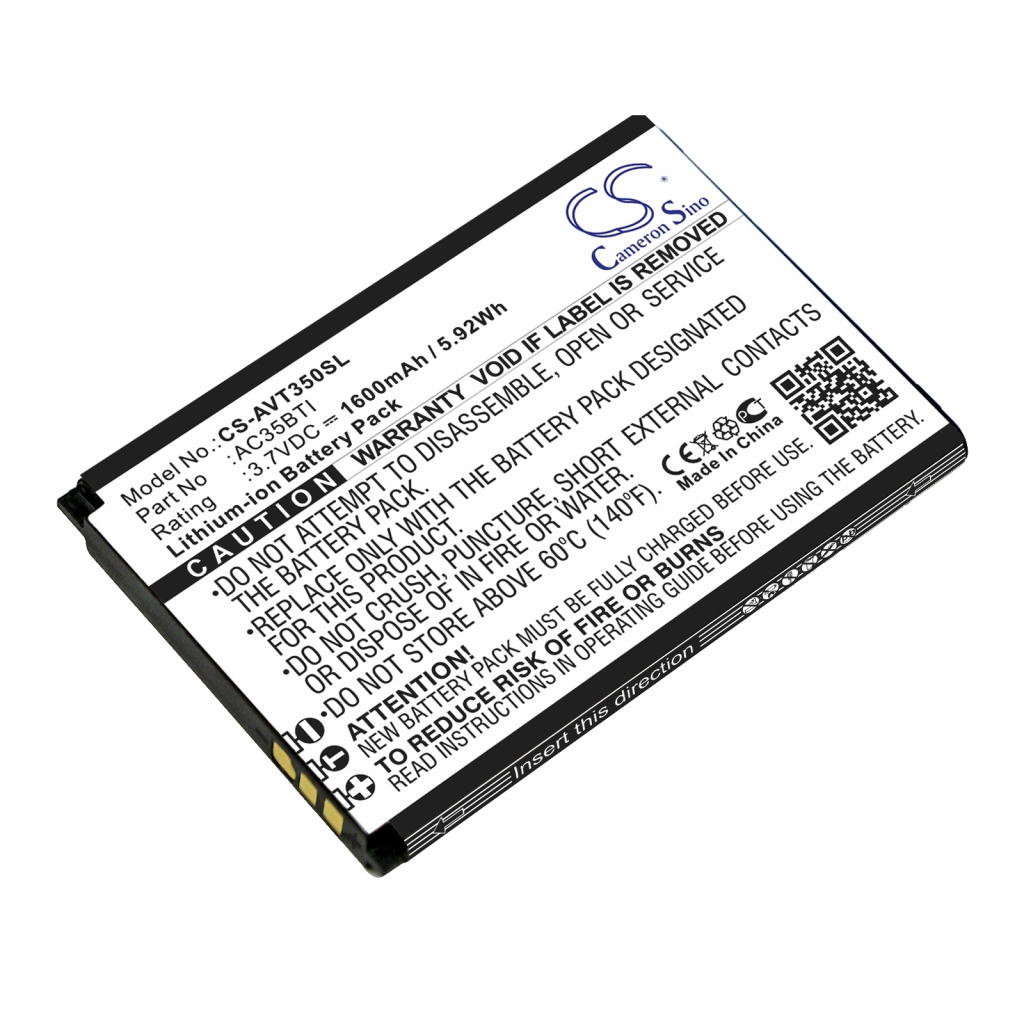 Batterie de téléphone portable Archos CS-AVT350SL