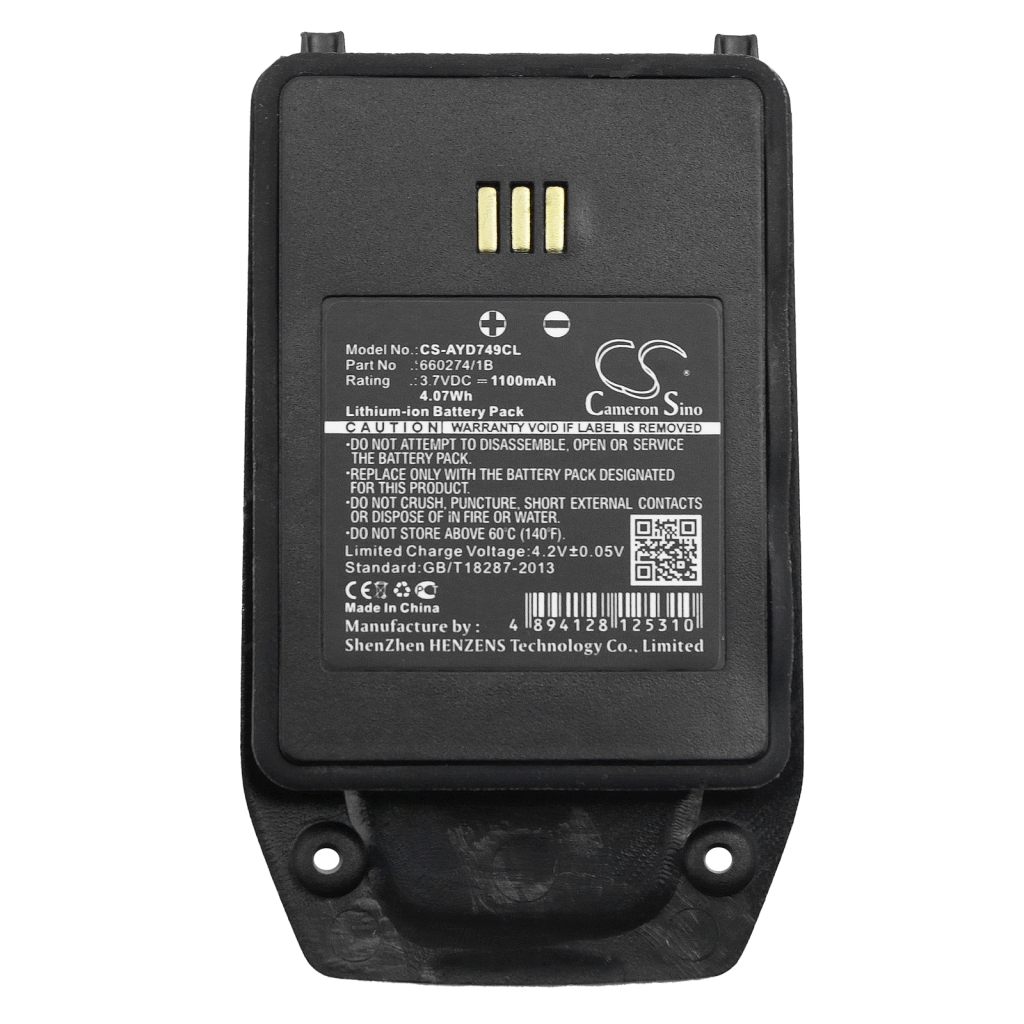 Avaya Batterie de téléphone sans fil CS-AYD749CL