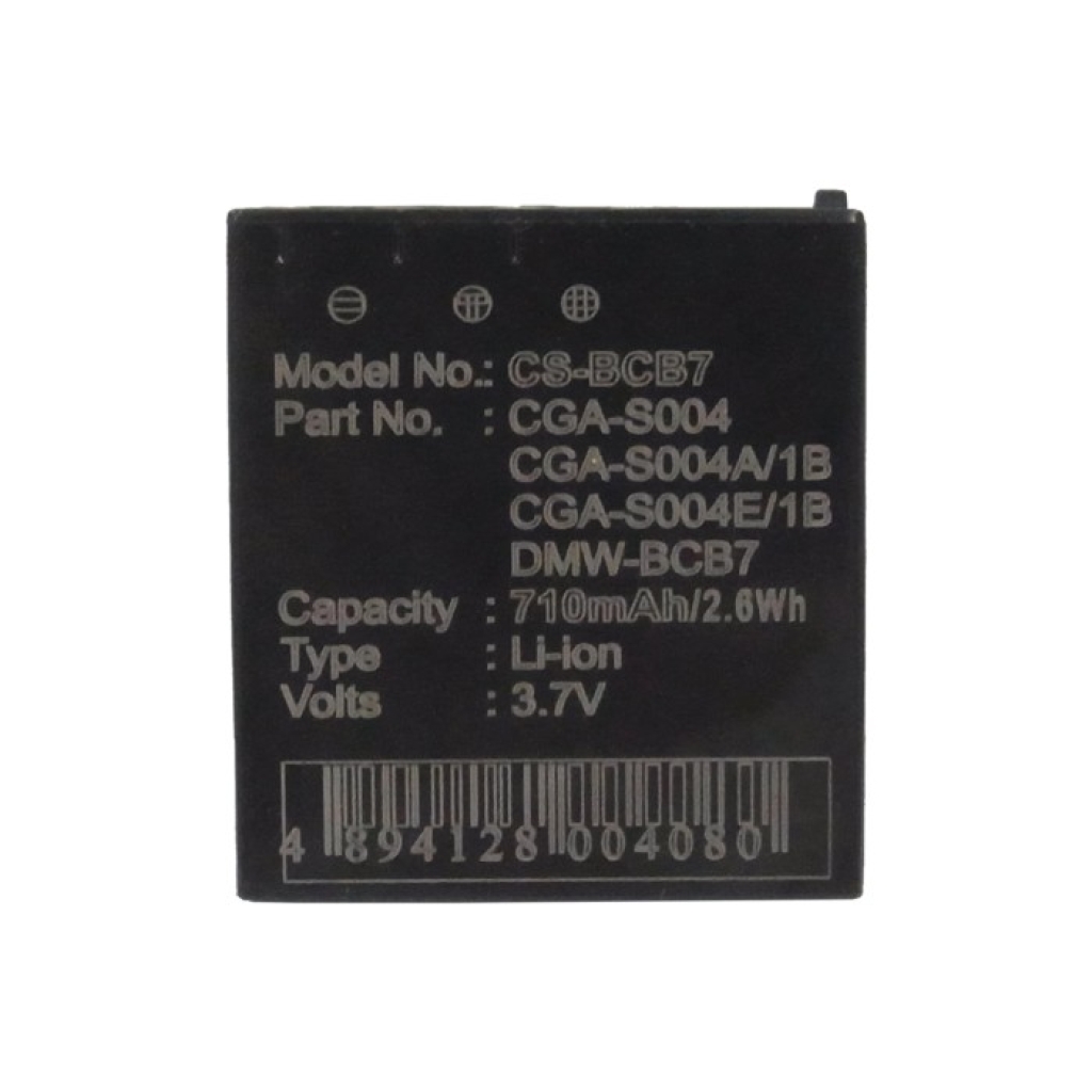 Batteries Remplace DMW-BCB7