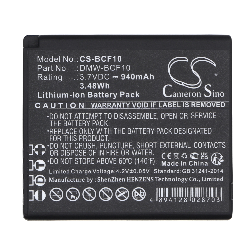 Camera Battery Panasonic Lumix DMC-FX40K