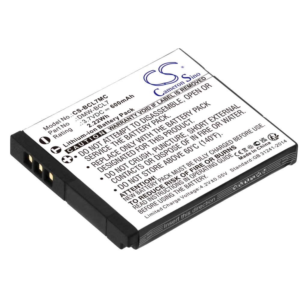 Camera Battery Panasonic Lumix DMC-SZ9K