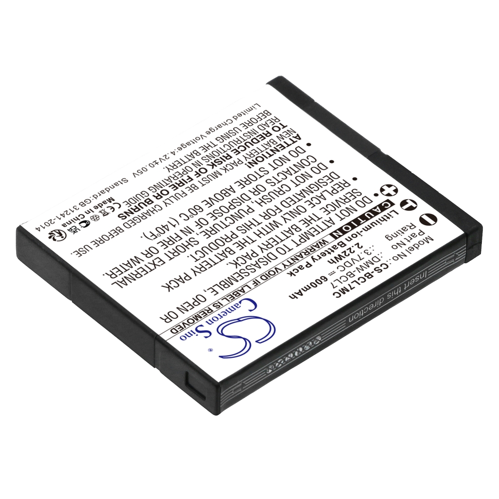 Camera Battery Panasonic Lumix DMC-SZ9K